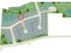 Community map highlighting lot 15 among open spaces, wetlands, and neighboring homes at 9495 Coast Laurel Nw Ave, Concord, NC 28027