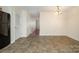 Open dining area with tile flooring, adjacent to the kitchen at 128 Locomotive Ln # 110, Mooresville, NC 28115