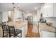 Kitchen showcasing granite counters, stainless appliances, and pendant lighting at 14705 Superior St, Charlotte, NC 28273