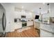 Well-equipped kitchen featuring granite countertops and stainless steel appliances at 14705 Superior St, Charlotte, NC 28273