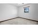 Empty bedroom showcasing neutral carpet and trim at 2530 31St Street Ne Dr, Hickory, NC 28601