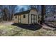 Exterior view of a storage outbuilding with double doors and a small window at 2530 31St Street Ne Dr, Hickory, NC 28601