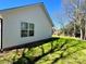 Lush backyard featuring a new exterior and green grass at 324 Ashford St, Chester, SC 29706