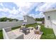 Stylish rooftop patio featuring comfortable seating and serene green surroundings at 3413 Holabird Ln # 10, Charlotte, NC 28208