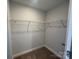 Walk-in closet with wire shelving and carpeted floor at 4254 Black Ct # 170, Harrisburg, NC 28075