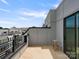 Spacious rooftop deck perfect for relaxing or entertaining with city views at 5003 Tiny Ln, Charlotte, NC 28203