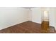 Bright bedroom with hardwood style floors and lots of natural light at 1323 Queens Rd # 202, Charlotte, NC 28207