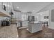 Spacious kitchen featuring modern stainless steel appliances and granite countertops at 1707 W 4Th Ave, Gastonia, NC 28052