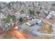 A high angle shot of a church surrounded by houses and leafless trees at 171 Holly Harbor Trl # B62, Mount Gilead, NC 27306