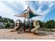 Community playground with shade covering, slides and climbing equipment at 1915 Colony Line Ct, Charlotte, NC 28210