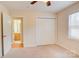 Standard sized bedroom features a large closet and view to another room at 4205 Ore Bank Dr, Lincolnton, NC 28092