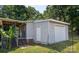 Exterior view of a home featuring a one car garage and covered porch at 6271 Sherwood Ln, Denver, NC 28037