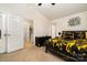 Spacious bedroom with black furnishings, large closet, and access to ensuite bathroom at 1301 Waylon Ave, Gastonia, NC 28054