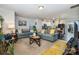 Bright living room leads into kitchen and dining area, offering a spacious open-concept design at 1301 Waylon Ave, Gastonia, NC 28054