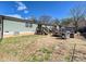 Backyard featuring a grill and picnic table at 170 Louise Dr, Mooresville, NC 28115