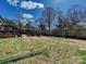 The backyard features a lawn and ample space for outdoor activities at 170 Louise Dr, Mooresville, NC 28115