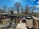 A backyard deck offers a great spot for outdoor relaxation at 170 Louise Dr, Mooresville, NC 28115