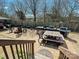 Landscaped backyard offers a perfect space for outdoor activities and gatherings at 170 Louise Dr, Mooresville, NC 28115