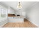 Eat-in kitchen featuring ample countertop space and neutral color palette at 2407 Moose Rd, Kannapolis, NC 28083