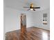 Open living room featuring wood-look floors at 517 S Central Ave, Landis, NC 28088