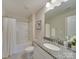 Bathroom with a granite countertop at 574 Altamonte Dr, Clover, SC 29710