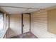 Covered porch with wood walls and ceiling at 825 Rock Grove Church Rd, Salisbury, NC 28146