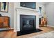 Close up of fireplace with decor at 9930 Cask Way, Huntersville, NC 28078