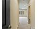 Hallway featuring a view into the bedroom and bathroom, with carpet flooring at 1838 Landry Ln, Rock Hill, SC 29732