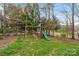 Backyard playground with slide and swing offers outdoor fun at 1838 Landry Ln, Rock Hill, SC 29732