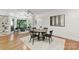 Bright dining area featuring a bay window and comfortable seating at 2411 Calais Pl, Charlotte, NC 28211