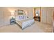 Comfortable bedroom with a queen size bed, soft lighting, and a calm, inviting ambiance at 318 S Canterbury Rd, Charlotte, NC 28211