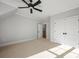 Bedroom with carpet and doors with dark hardware at 810 Martingale Ln, Davidson, NC 28036