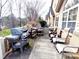 Spacious outdoor patio featuring comfortable seating area and outdoor grill at 810 Wynnshire Dr # D, Hickory, NC 28601