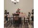 Cozy dining area with a charming table setting, perfect for intimate meals and gatherings at 1033 College Ave, Shelby, NC 28152