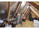 Attic provides ample storage space for bins, seasonal items, and more at 124 Helton Ln, Fort Mill, SC 29708