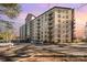 A modern condominium with large windows and small balconies on a sunny day with ample parking at 211 Heritage Blvd # 612, Fort Mill, SC 29715