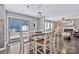 Sunlit dining area with access to a sliding glass door and backyard views at 4007 Hermes Ln, Waxhaw, NC 28173