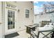 Cozy patio area with grill, seating, and a fire pit perfect for outdoor entertaining at 405 Goldstaff Ln, Charlotte, NC 28273