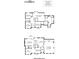 Detailed floor plan showcasing the layout of the home, including room dimensions and spatial relationships at 4918 Sarah Hall Ln, Charlotte, NC 28270