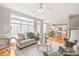 Inviting living room with a view of the kitchen and dining area, perfect for gatherings at 4918 Sarah Hall Ln, Charlotte, NC 28270