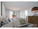 Bright, serene bedroom featuring ample natural light and stylish decor at 6415 Santa Cruz Trl # 11, Charlotte, NC 28227