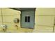 Home exterior featuring a utility meter and electrical panel at 819 Circle Vw, Gastonia, NC 28054