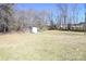 Large backyard with shed and fenced in area at 1020 Saint Paul Church Rd, Clover, SC 29710