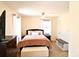 Cozy bedroom featuring a ceiling fan, neutral tones, and abundant natural light at 1020 Saint Paul Church Rd, Clover, SC 29710