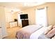 Serene bedroom featuring carpet, soft natural light, ceiling fan, and dresser at 1020 Saint Paul Church Rd, Clover, SC 29710