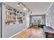 Spacious playroom with built-in shelving, hardwood floors and natural light at 1101 Roundknob Ave, Salisbury, NC 28144