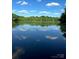 Scenic lake view with clear blue water, reflections of the sky, and a treeline in the background at 13725 Laughing Gull Dr, Charlotte, NC 28278