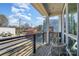 Outdoor balcony with seating and city views at 1659 Duckworth Ave, Charlotte, NC 28208
