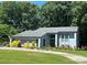 Charming home exterior with mature trees and landscaping, including a well manicured lawn at 18 Pickett Ave, Spencer, NC 28159