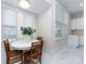 Cozy breakfast nook with white table, wooden chairs and natural light at 225 Marion St, Rock Hill, SC 29730